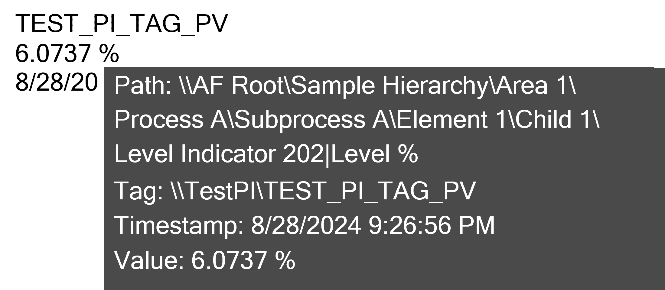 Calgary OSIsoft PI Experts - Advanced Value Custom PI Vision Symbol by MetaFactor